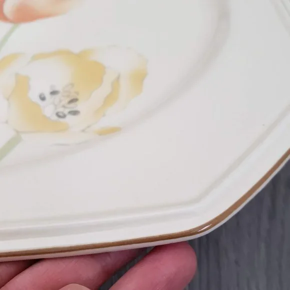 Mikasa Dutch Garden Dinner Plate Continental Ivory - Picture 6 of 8